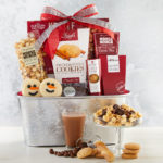 Sparkling Snow Sweets And Treats Gift Basket