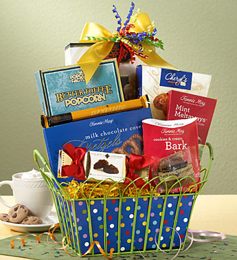 Happy Birthday Chocolate Indulgence Gift Basket