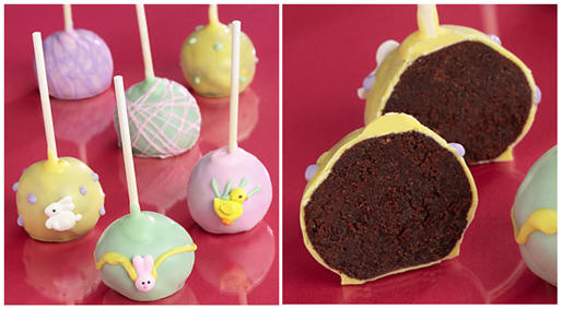 Happy Easter Truffle Cake Pops