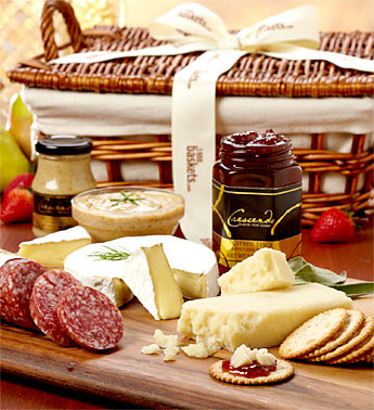 1800baskets.com Meat and Cheese Basket