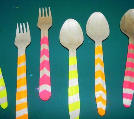 diy-neon-utensils-summer-parties-1