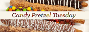 candy pretzel Tuesday