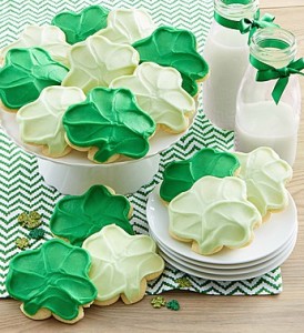 Cheryl's St. Patrick's Day Shamrock Cookie Cutouts