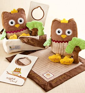 My Little Night Owl 5-Piece Baby Gift Basket