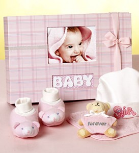 Personalized New Baby Girl Welcome Wagon