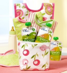 Baby on the Go Tulip Bottle Bag Gift Set
