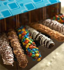 Candy-Covered Pretzel Rods