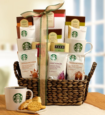 Starbucks Break Time Gift Basket