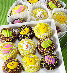 Happy Easter Belgian Chocolate  Covered Oreo Tin