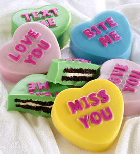 Win the Conversation Heart Cookies in the Valentines Sweepstakes